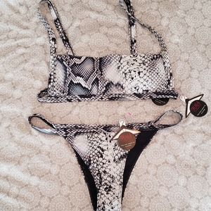 Snake Print Bikini